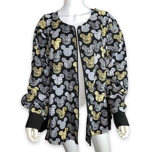 Disney Black and Gold Bomber Jacket